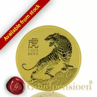 1/10 Oz Chinese Lunar Tiger 2022 | Lunar Series III | Perth Mint