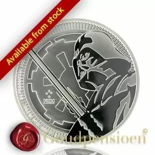 1 Oz Star Wars Darth Vader 2018 | silver coin | New Zealand Mint