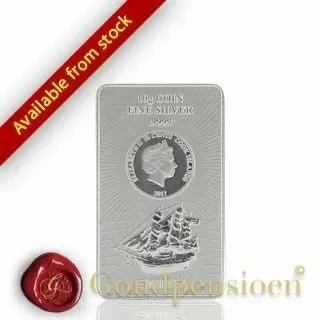 Buy silver coin bars at Goudpensioen | Coin bars in various