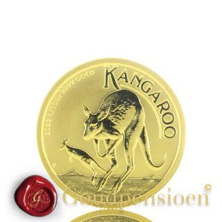 1/10 Oz Australian Kangaroo 2022 | 999.9 gold coin | 3.11 grams