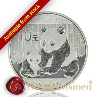 1 Oz Chinese Panda | Silver coin | 2012 edition