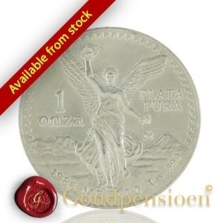 1 oz silver Mexican Libertad 1986 | Pure silver coin from Mexico