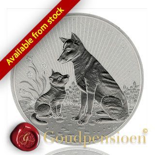 10 Oz Piedfort Dingo 2022 Australia Next Generation Buy silver