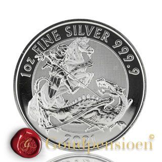 1 Oz Valiant 2021 | The Royal Mint | Buy Silver Coins Online