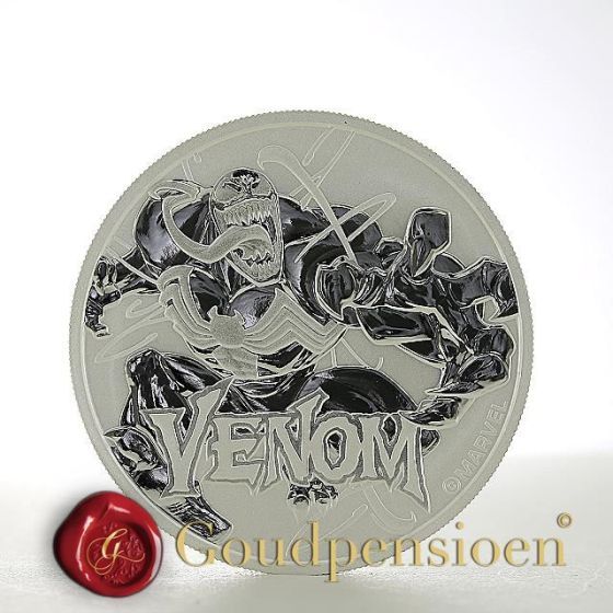 1 Oz Venom 2020 | Marvel silver coin | Buy silver from Tuvalu