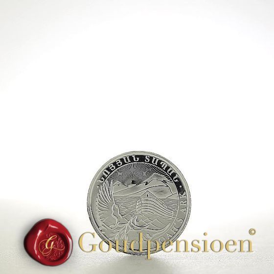 Erfgenaam Afdeling Perceptueel 1/4 Oz Ark van Noach 2022 | Zilveren munt | 7,77 gram zilver kopen